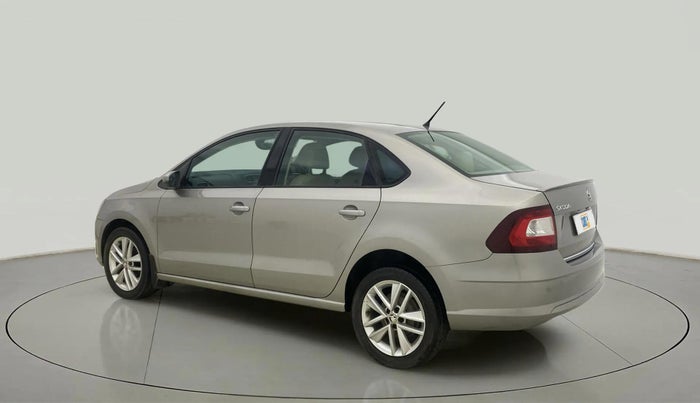 2017 Skoda Rapid STYLE 1.5 TDI AT, Diesel, Automatic, 80,128 km, Left Back Diagonal