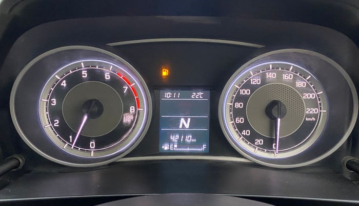 2020 Maruti Dzire ZXI AMT, Petrol, Automatic, 42,070 km, Odometer Image