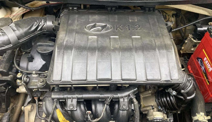 2018 Hyundai Grand i10 SPORTZ 1.2 KAPPA VTVT DUAL TONE, Petrol, Manual, 78,693 km, Engine View