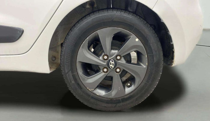 2018 Hyundai Grand i10 SPORTZ 1.2 KAPPA VTVT DUAL TONE, Petrol, Manual, 78,693 km, Left Rear Wheel