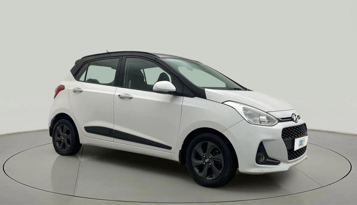 2018 Hyundai Grand i10 SPORTZ 1.2 KAPPA VTVT DUAL TONE, Petrol, Manual, 78,693 km, Right Front Diagonal
