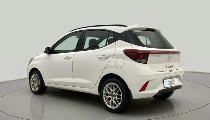 2023 Hyundai GRAND I10 NIOS SPORTZ AMT 1.2 KAPPA VTVT, Petrol, Automatic, 51,713 km, Left Back Diagonal