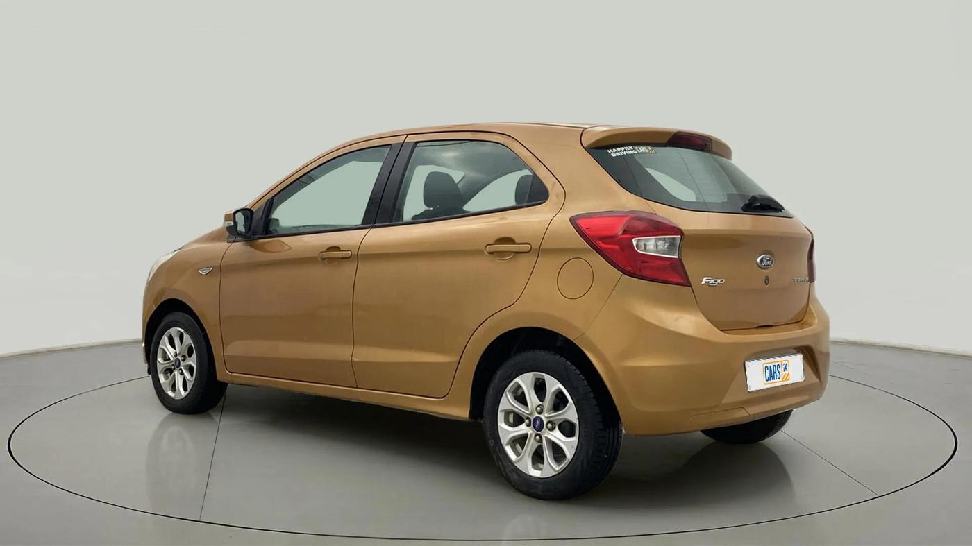 2015 Ford New Figo TITANIUM 1.2 PETROL MT, Petrol, Manual, 49,829 km, Left Back Diagonal