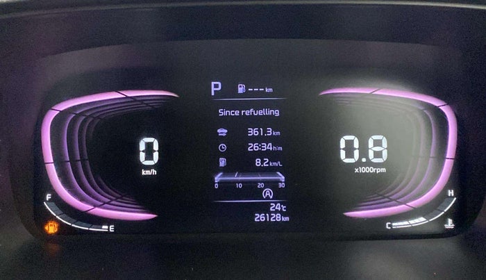 2023 KIA CARENS PRESTIGE PLUS 1.4 PETROL DCT 7 STR, Petrol, Automatic, 26,127 km, Odometer Image