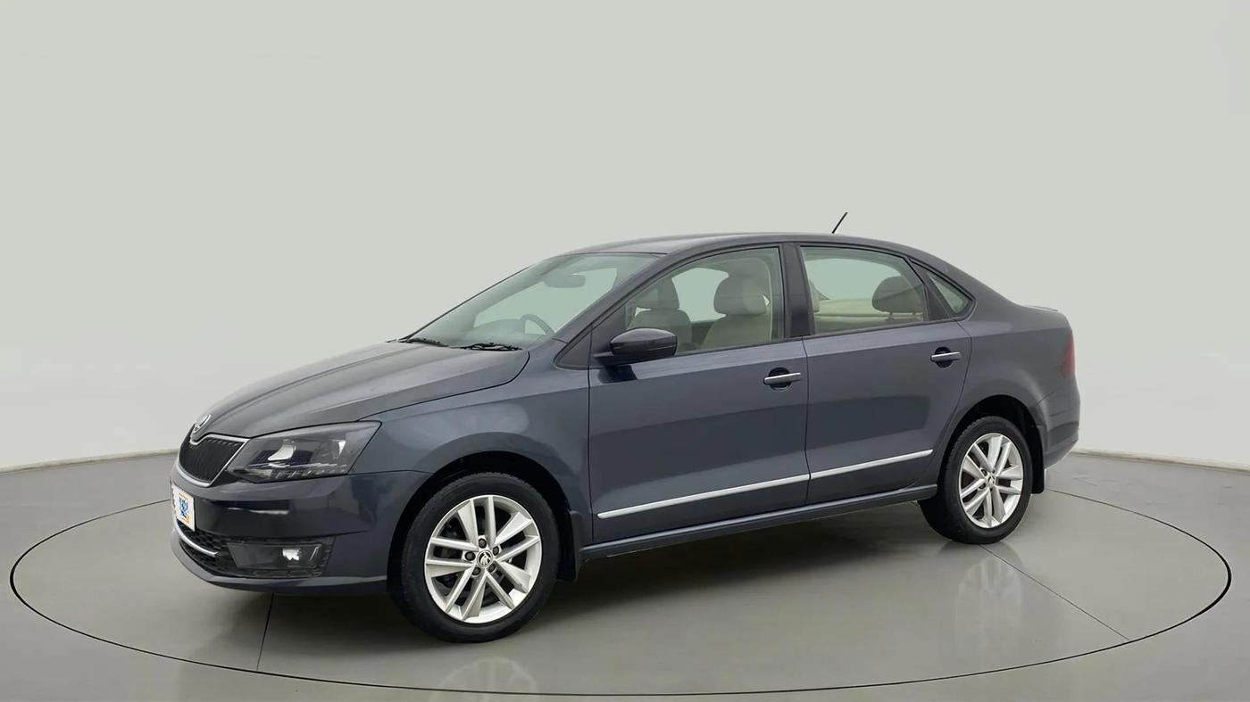 2019 Skoda Rapid STYLE 1.6 MPI AT, Petrol, Automatic, 69,671 km, Left Front Diagonal