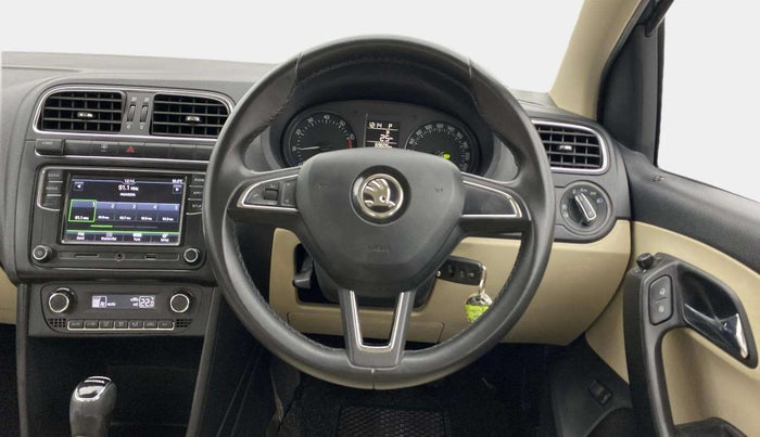 2019 Skoda Rapid STYLE 1.6 MPI AT, Petrol, Automatic, 69,602 km, Steering Wheel Close Up