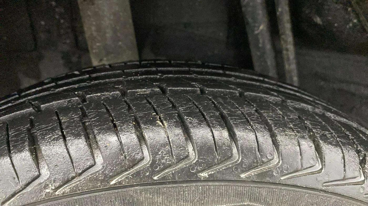 2018 Datsun Redi Go S, Petrol, Manual, 56,538 km, Right Rear Tyre Tread