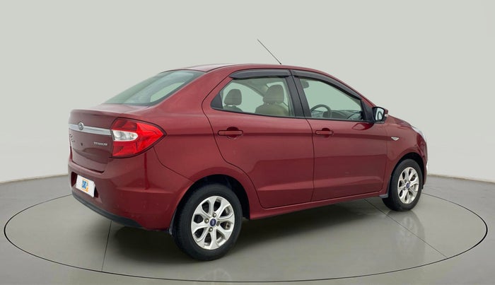 2015 Ford Figo Aspire TITANIUM 1.5 PETROL AT, Petrol, Automatic, 25,361 km, Right Back Diagonal