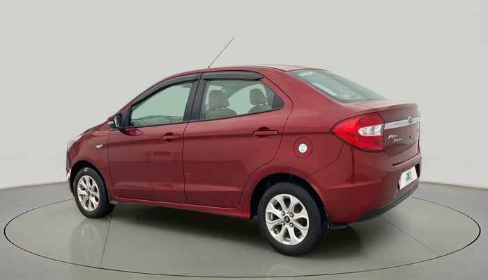 2015 Ford Figo Aspire TITANIUM 1.5 PETROL AT, Petrol, Automatic, 25,361 km, Left Back Diagonal