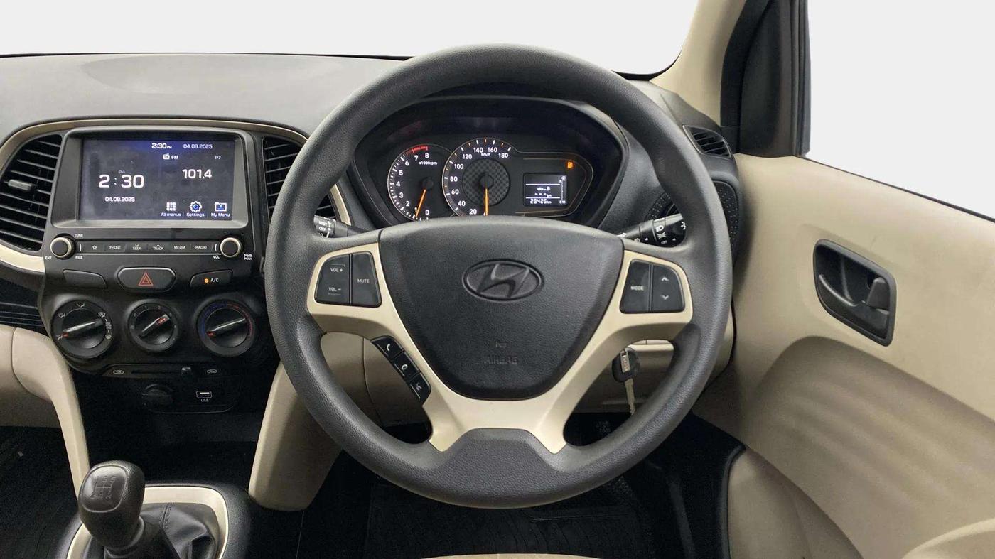 2021 Hyundai NEW SANTRO SPORTZ MT, Petrol, Manual, 28,432 km, Steering Wheel Close Up