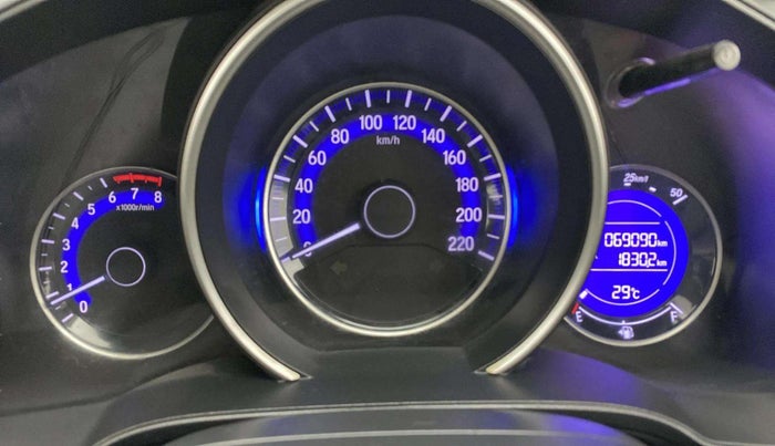 2017 Honda WR-V 1.2L I-VTEC VX MT, Petrol, Manual, 69,200 km, Odometer Image