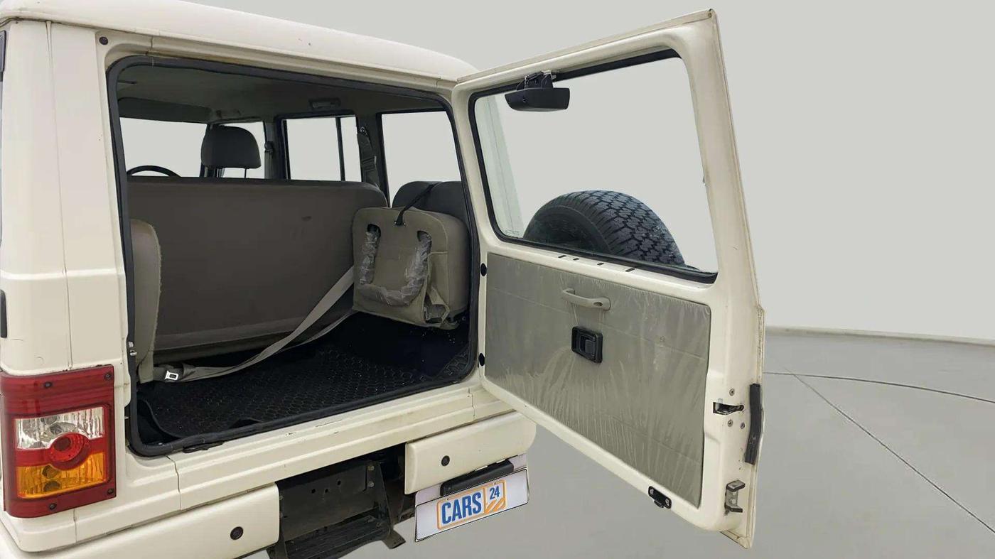 2023 Mahindra Bolero B4, Diesel, Manual, 21,206 km, Boot Door Open
