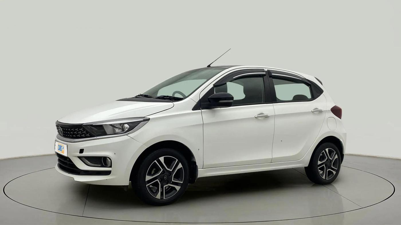 2023 Tata Tiago XZA PLUS PETROL, Petrol, Automatic, 26,623 km, Left Front Diagonal