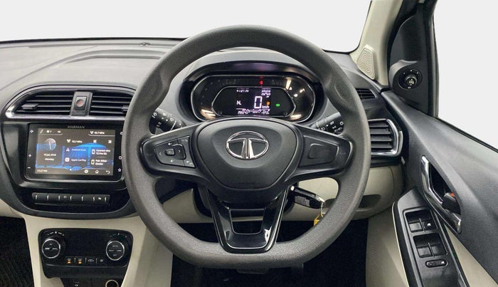 2023 Tata Tiago XZA PLUS PETROL, Petrol, Automatic, 26,623 km, Steering Wheel Close Up