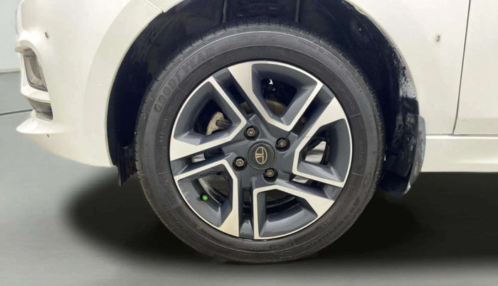 2023 Tata Tiago XZA PLUS PETROL, Petrol, Automatic, 26,623 km, Left Front Wheel