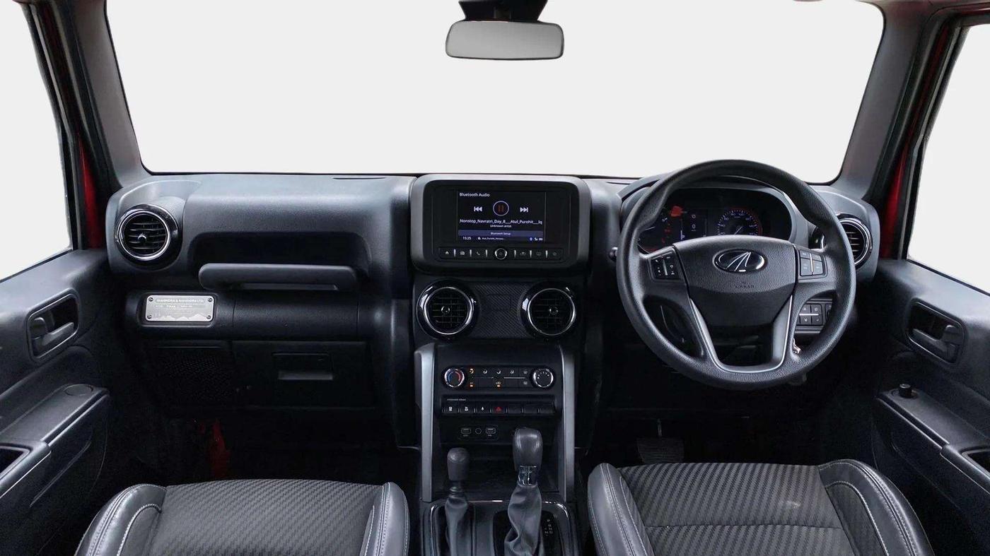 2021 Mahindra Thar LX PETROL HT 4WD AT, Petrol, Automatic, 17,595 km, Dashboard