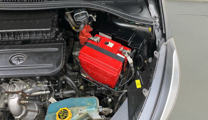 2022 Tata TIGOR XZA PLUS PETROL, Petrol, Automatic, 49,947 km, Engine View - Left