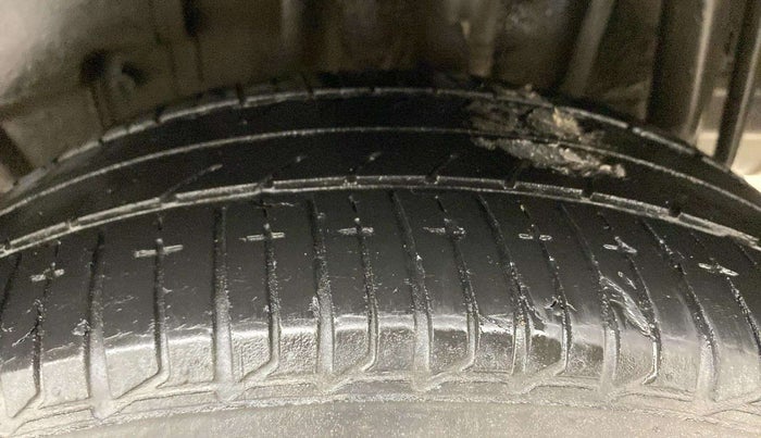 2022 Tata TIGOR XZA PLUS PETROL, Petrol, Automatic, 49,947 km, Left Rear Tyre Tread