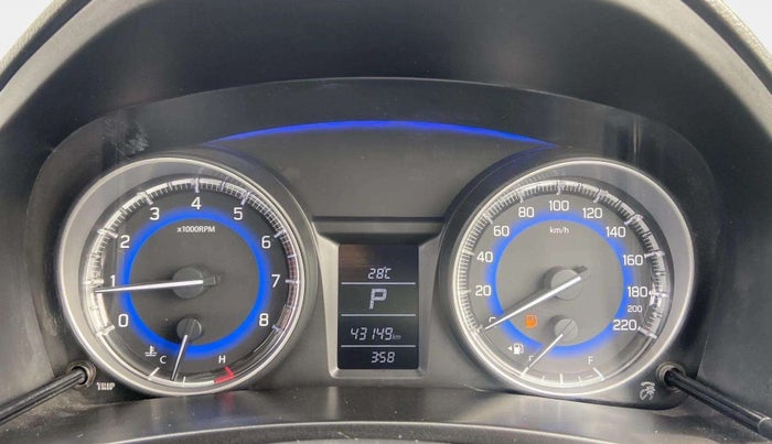 2016 Maruti Baleno DELTA CVT PETROL 1.2, Petrol, Automatic, 43,137 km, Odometer Image
