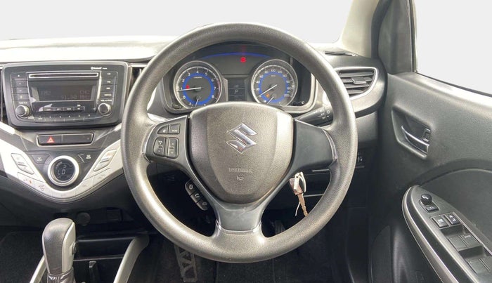 2016 Maruti Baleno DELTA CVT PETROL 1.2, Petrol, Automatic, 43,137 km, Steering Wheel Close Up