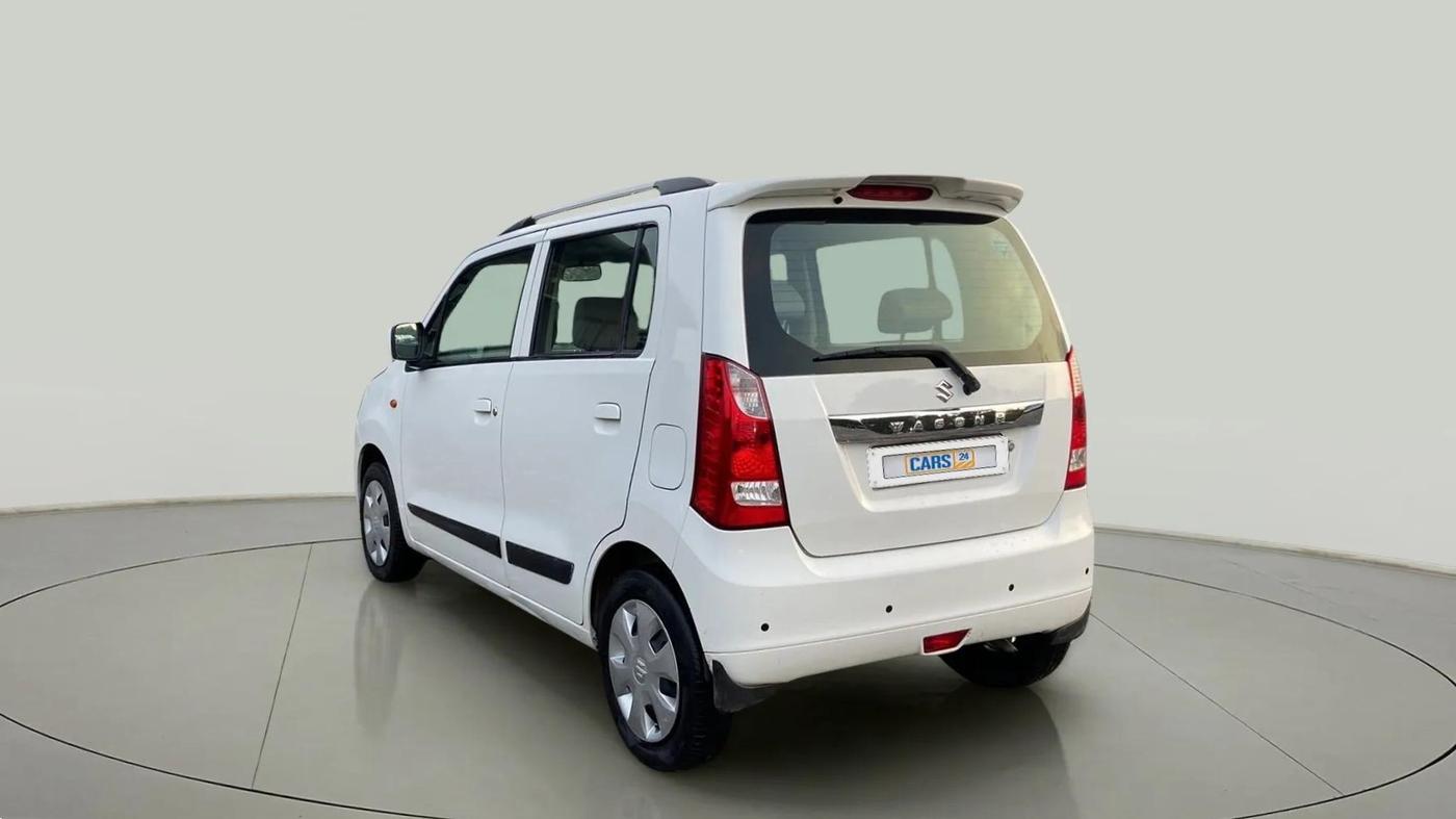 2015 Maruti Wagon R 1.0 VXI, CNG, Manual, 82,729 km, Left Back Diagonal