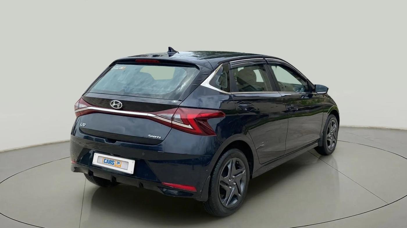 2023 Hyundai NEW I20 SPORTZ 1.2 MT, Petrol, Manual, 23,392 km, Right Back Diagonal