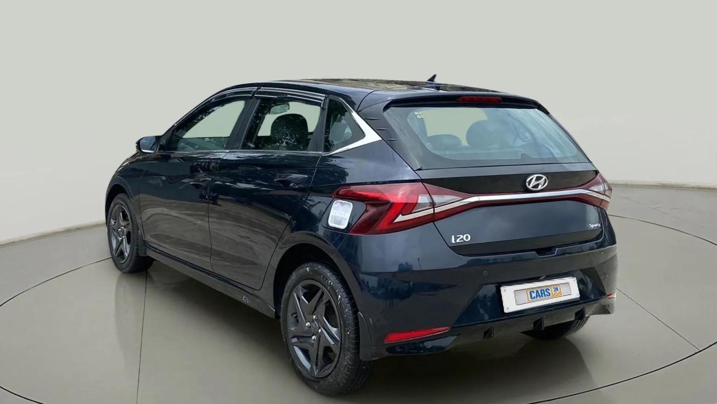 2023 Hyundai NEW I20 SPORTZ 1.2 MT, Petrol, Manual, 23,392 km, Left Back Diagonal