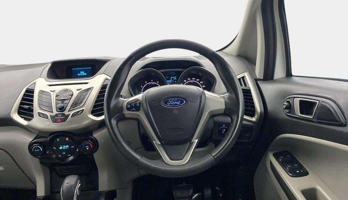 2017 Ford Ecosport TITANIUM 1.5L PETROL AT, Petrol, Automatic, 69,846 km, Steering Wheel Close Up
