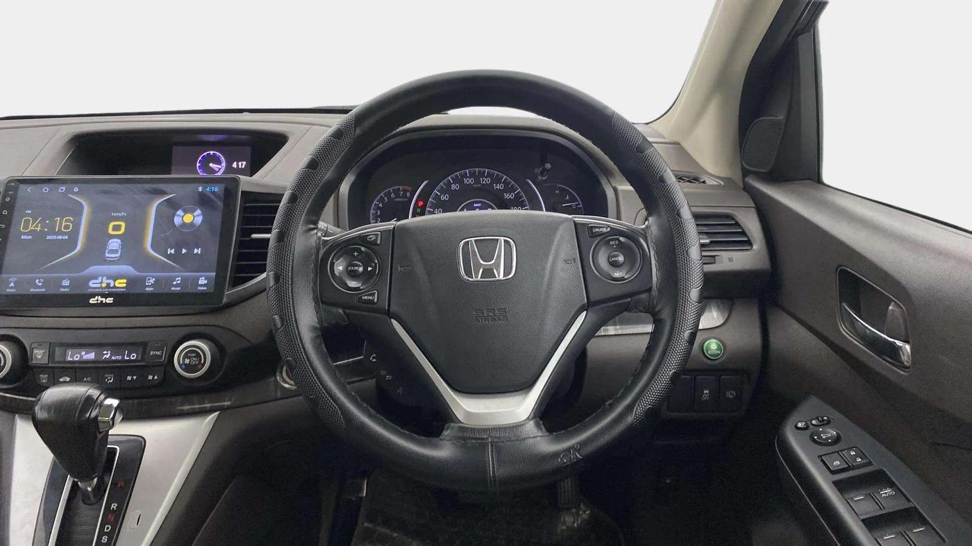 2015 Honda CRV 2.4 AWD AT, Petrol, Automatic, 1,22,728 km, Steering Wheel Close Up