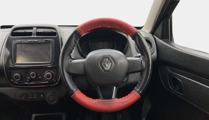 2018 Renault Kwid RXT 1.0 (O), Petrol, Manual, 39,846 km, Steering Wheel Close Up