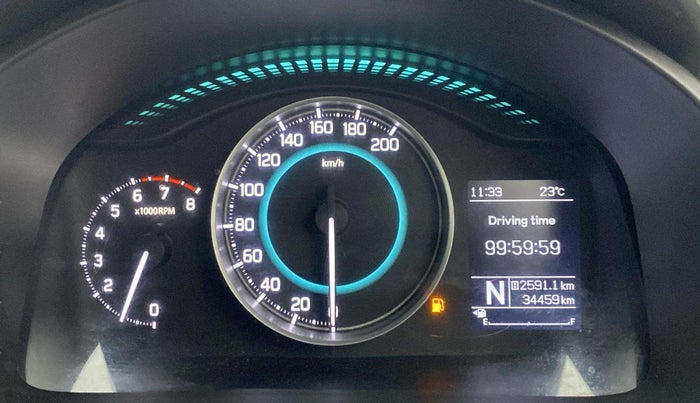 2020 Maruti IGNIS ALPHA 1.2 AMT, Petrol, Automatic, 34,485 km, Odometer Image