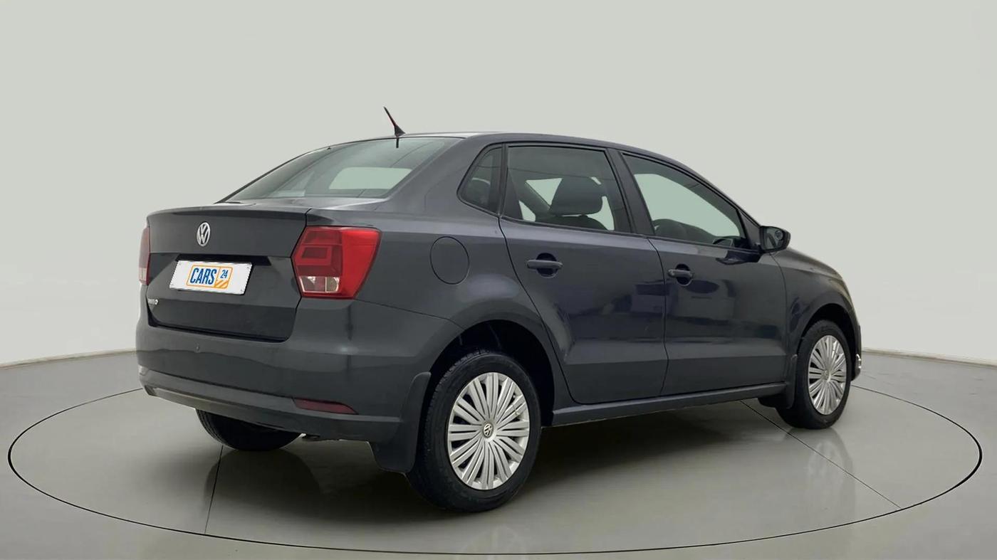 2019 Volkswagen Ameo COMFORTLINE 1.0L, Petrol, Manual, 8,934 km, Right Back Diagonal