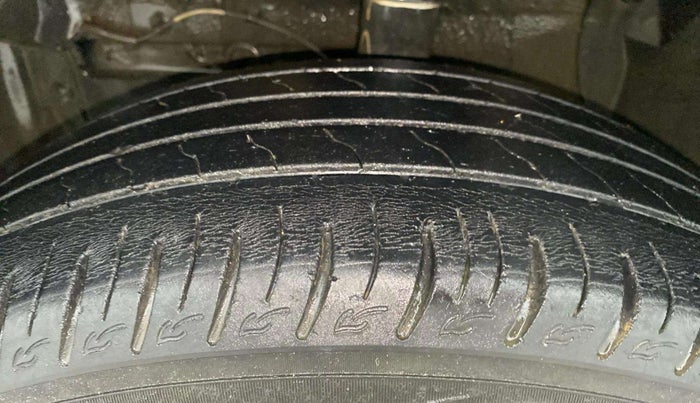 2021 Maruti Vitara Brezza VXI AT SHVS, Petrol, Automatic, 67,008 km, Left Front Tyre Tread