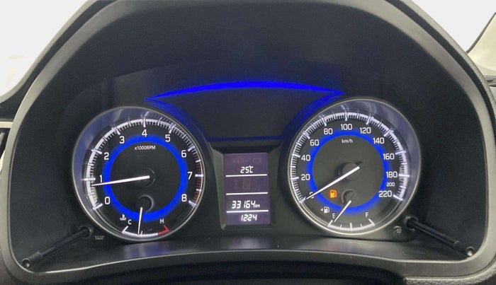 2017 Maruti Baleno DELTA PETROL 1.2, Petrol, Manual, 33,163 km, Odometer Image
