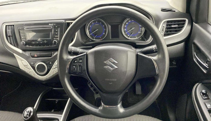 2017 Maruti Baleno DELTA PETROL 1.2, Petrol, Manual, 33,163 km, Steering Wheel Close Up