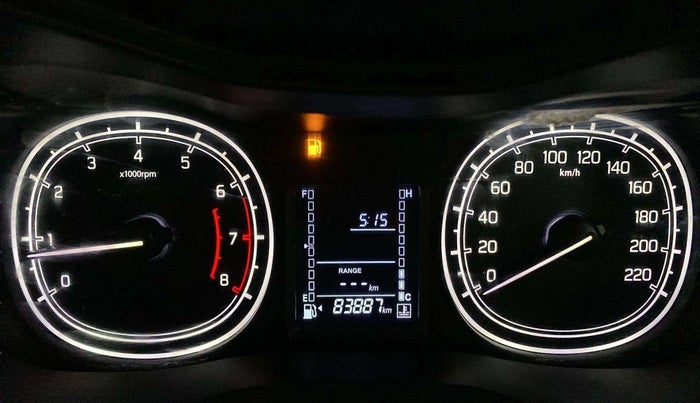 2021 Maruti Vitara Brezza VXI, Petrol, Manual, 83,880 km, Odometer Image