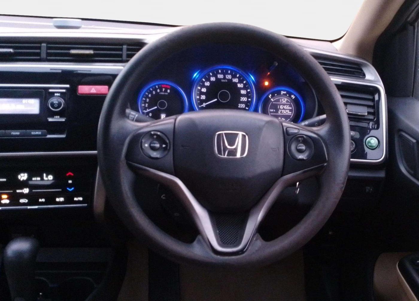 2016 Honda City 1.5L I-VTEC SV CVT, Petrol, Automatic, 1,16,465 km, Steering Wheel Close Up