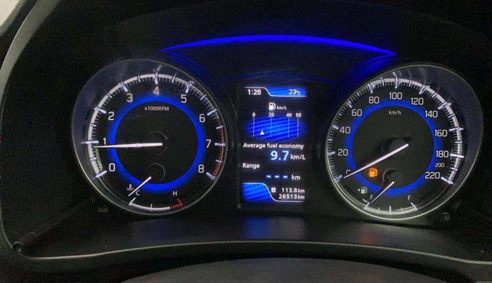 2018 Maruti Baleno ALPHA PETROL 1.2, Petrol, Manual, 26,469 km, Odometer Image
