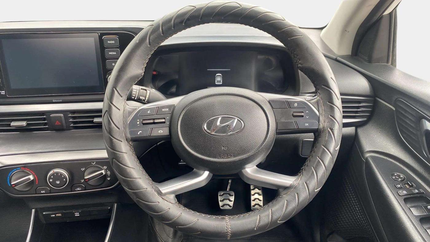 2020 Hyundai NEW I20 SPORTZ 1.0T GDI IMT, Petrol, Manual, 67,402 km, Steering Wheel Close Up