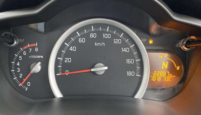 2017 Maruti Celerio ZXI AMT (O), Petrol, Automatic, 22,854 km, Odometer Image