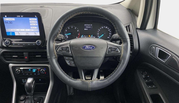 2018 Ford Ecosport TITANIUM + 1.5L PETROL AT, Petrol, Automatic, 39,200 km, Steering Wheel Close Up