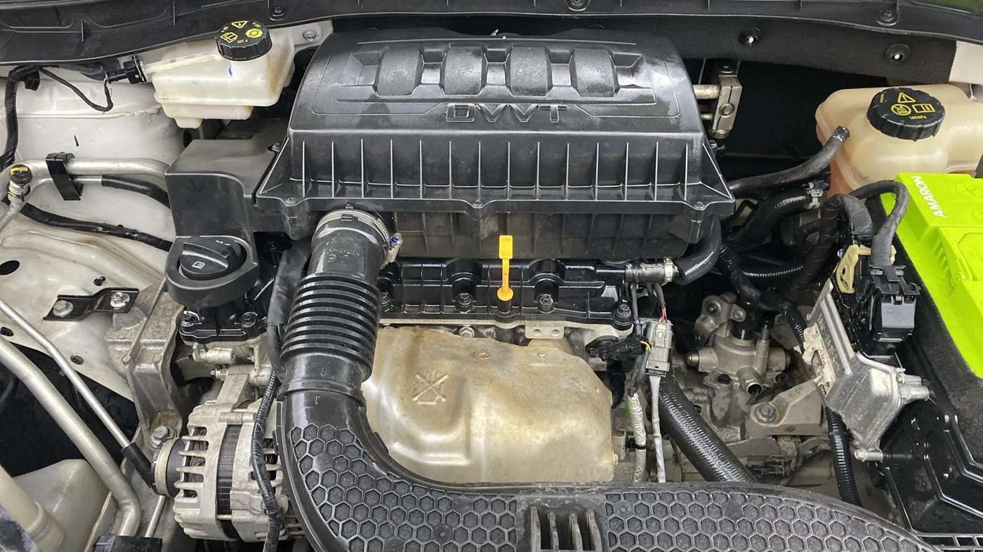 2022 MG ASTOR STYLE 1.5 MT, Petrol, Manual, 13,021 km, Engine View