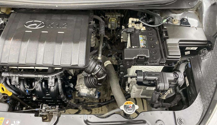2022 Hyundai GRAND I10 NIOS ASTA AMT 1.2 KAPPA VTVT, Petrol, Automatic, 34,018 km, Engine View - Left