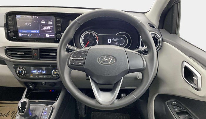 2022 Hyundai GRAND I10 NIOS ASTA AMT 1.2 KAPPA VTVT, Petrol, Automatic, 34,018 km, Steering Wheel Close Up
