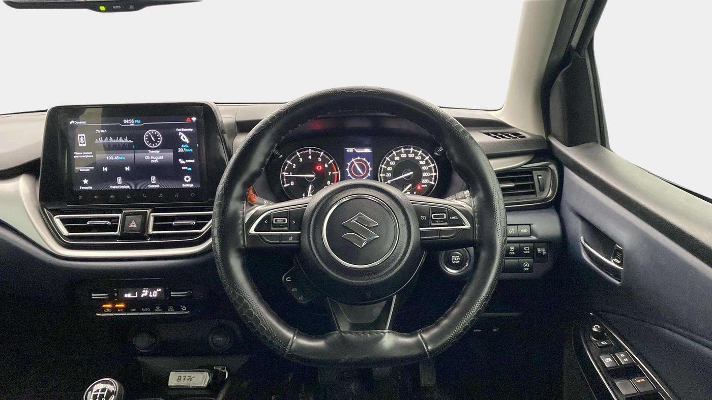 2023 Maruti Baleno ALPHA PETROL 1.2, Petrol, Manual, 14,375 km, Steering Wheel Close Up