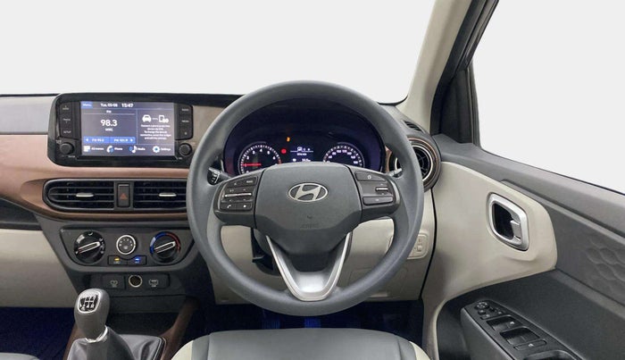2023 Hyundai AURA SX 1.2 CNG, CNG, Manual, 56,276 km, Steering Wheel Close Up