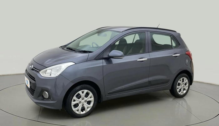2014 Hyundai Grand i10 SPORTZ 1.2 KAPPA VTVT, Petrol, Manual, 1,00,455 km, Left Front Diagonal