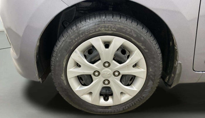 2014 Hyundai Grand i10 SPORTZ 1.2 KAPPA VTVT, Petrol, Manual, 1,00,455 km, Left Front Wheel