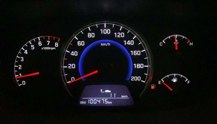 2014 Hyundai Grand i10 SPORTZ 1.2 KAPPA VTVT, Petrol, Manual, 1,00,455 km, Odometer Image