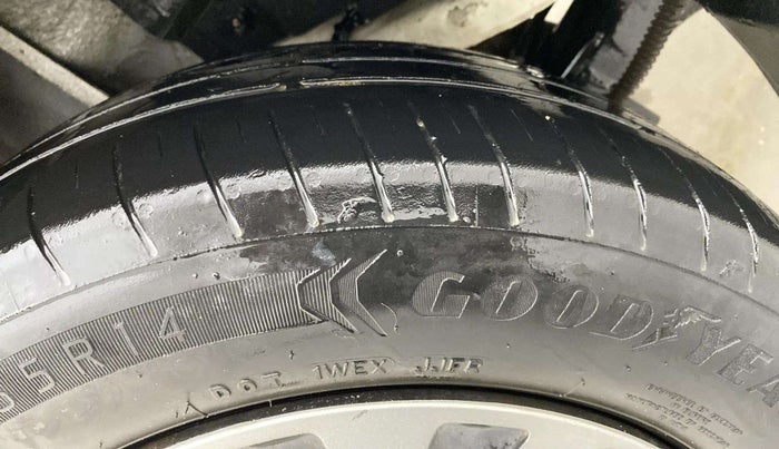 2022 Tata TIGOR XZ PLUS CNG DUAL TONE, CNG, Manual, 65,300 km, Right Rear Tyre Tread